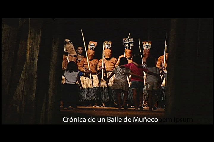 Afiche de Crónica de un baile de muñeco