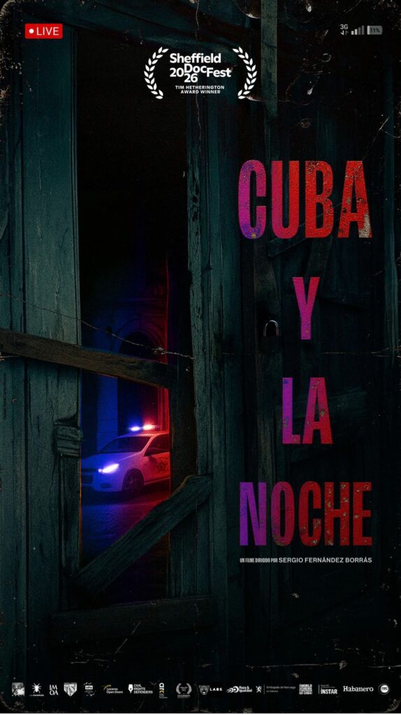 Afiche de Cuba y la noche