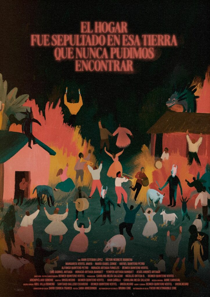 Afiche de El hogar fue sepultado en esa tierra que nunca pudimos encontrar