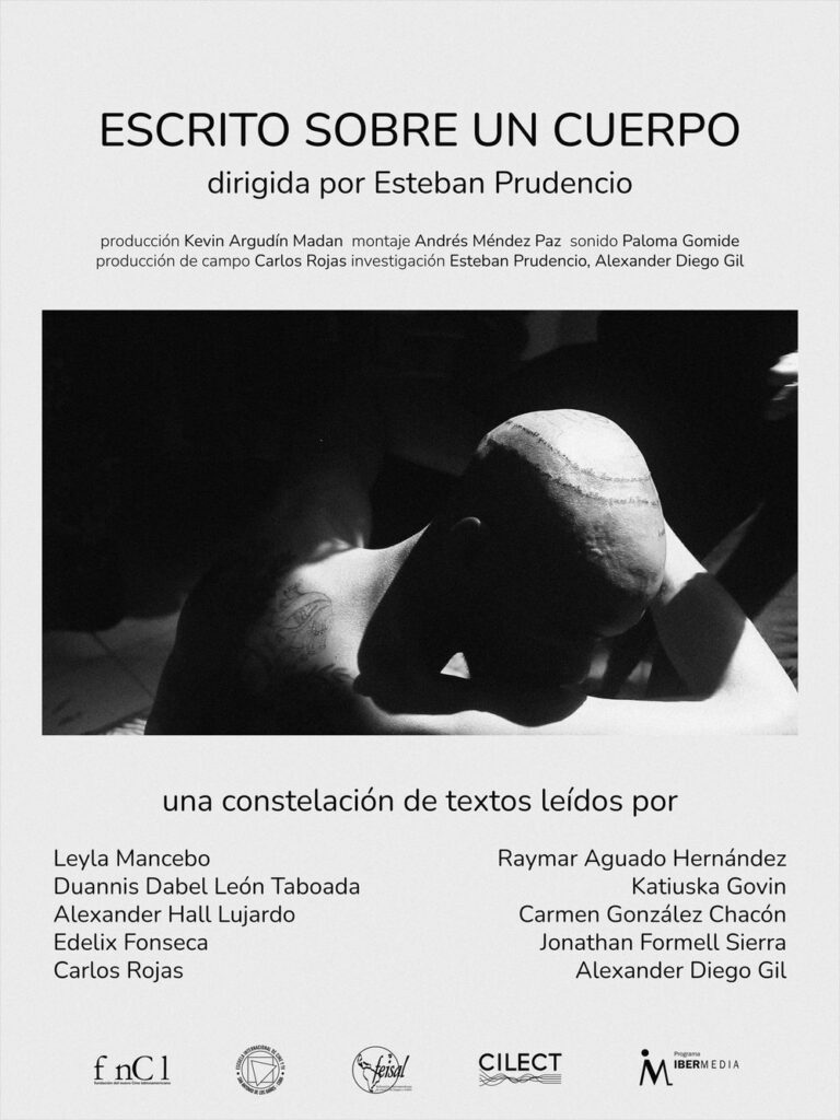 Afiche de Escrito sobre un cuerpo