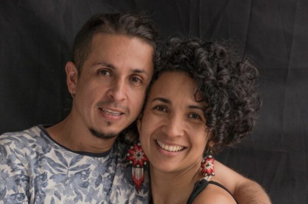 Yira Plaza O´Byrne y Germán Arango a.k.a Luckas Perro