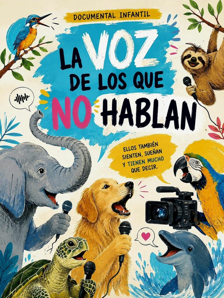 Afiche de La voz de los que no hablan