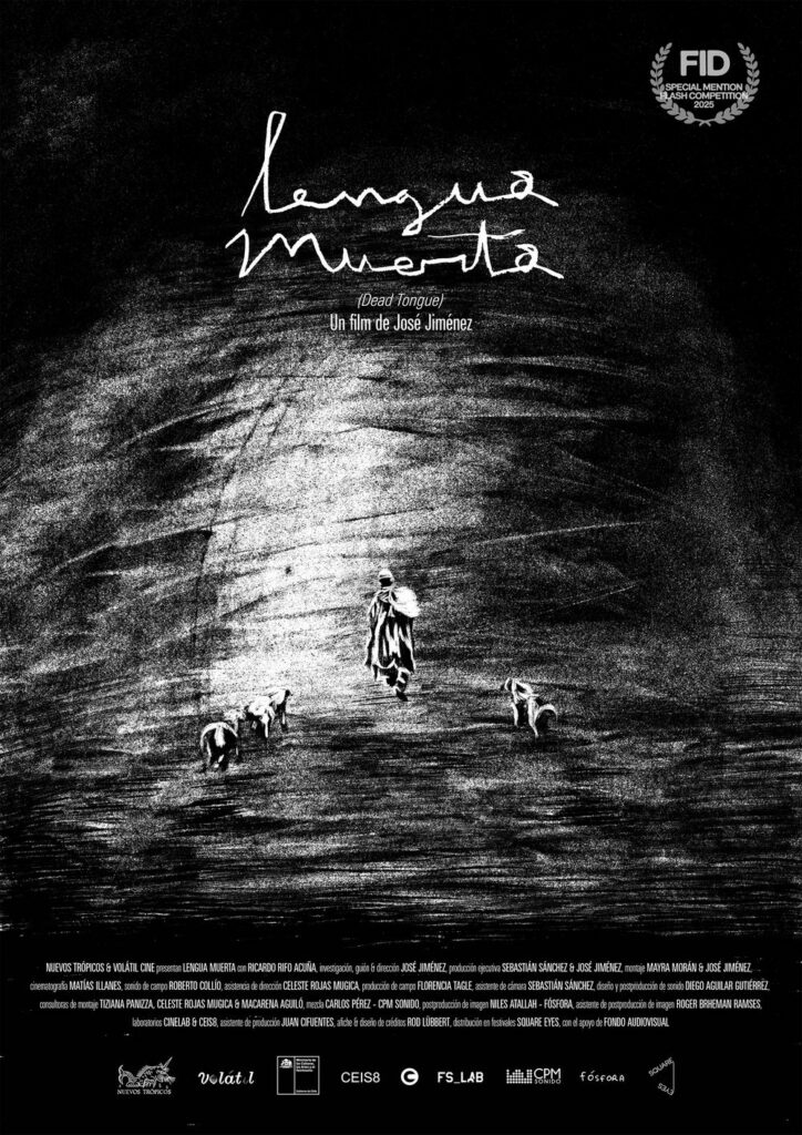 Afiche de Lengua muerta